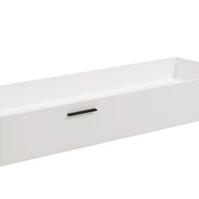 Zásuvka pod posteľ jarek - biela