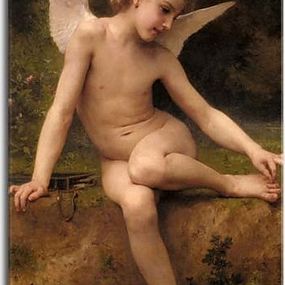 Cupid with Thorn zs17345 - Obraz