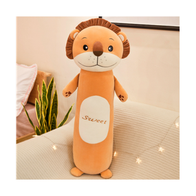 783387 Podlhovastý plyšový vankúšik - Sweet Lion 90cm 