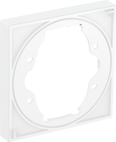 Hansgrohe ShowerSelect - Predlžovacia rozeta, biela matná 13593700