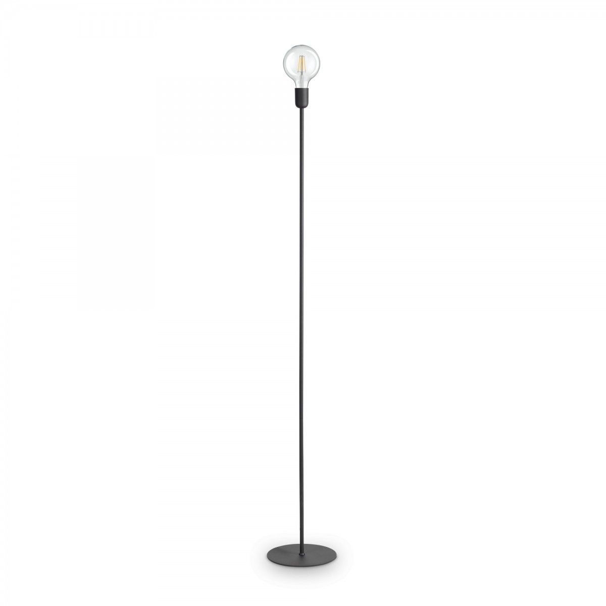 Ideal Lux 232331 stojacie svietidlo Microphone 1x60W | E27 - čierne