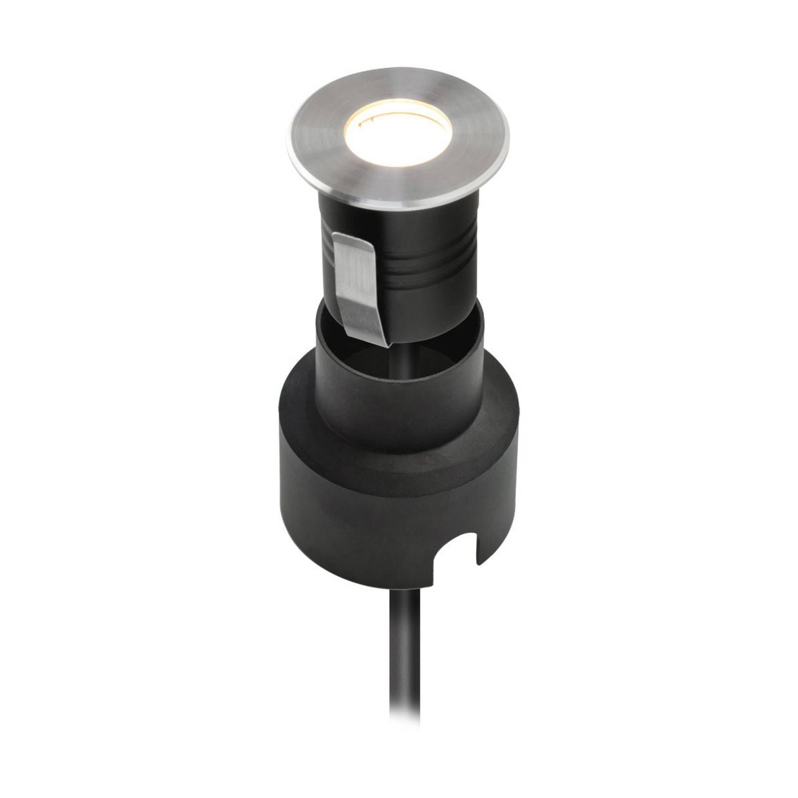 EVN P6721502 LED nájazdové svietidlá 12V/DC 3 000K, hliník, ušľachtilá oceľ V4A, sklo, 1.5W, K: 5.9cm