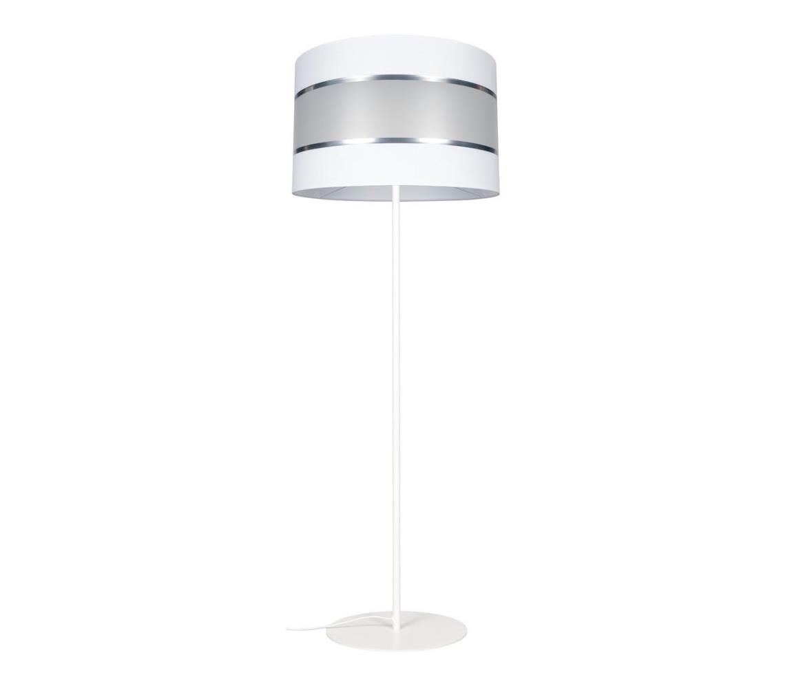 Stojacia lampa CORAL 1xE27/60W/230V biela