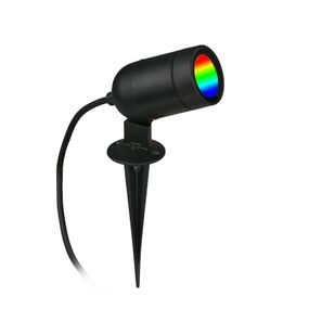 Briloner LED svetlo s hrotom do zeme Tuni TUYA WLAN CCT RGB, plast, 4.4W, K: 26.5cm