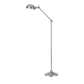 Stojacia lampa v striebornej farbe (výška 143 cm) Portland - Markslöjd