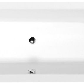 POLYSAN - MIMOA obdĺžniková vaňa 170x75x39cm, biela 71709