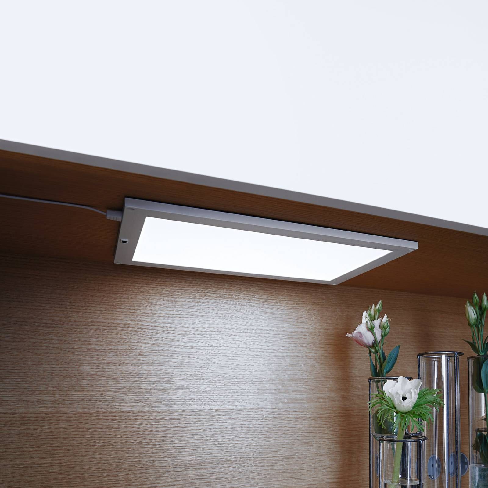 LEDVANCE SMART+ SMART+WiFi Undercabinet 30x20 rozšírenie, Obývacia izba / jedáleň, hliník, plast, 6.8W, P: 30 cm, L: 20 cm, K: 0.75cm