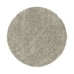 Ayyildiz koberce Kusový koberec Sydney Shaggy 3000 natur kruh - 80x80 (priemer) kruh cm