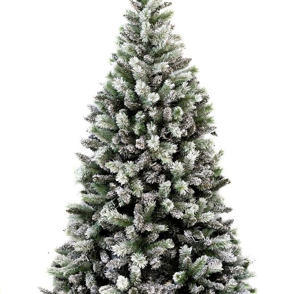 Umelý vianočný stromček Borovica Biela Úzka165cm