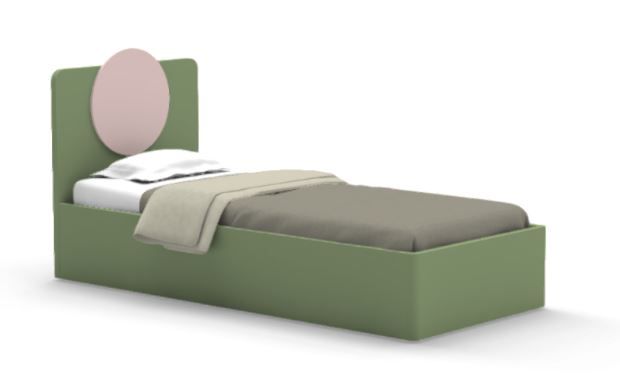 NIDI - Detská posteľ GIRO s úložným priestorom
