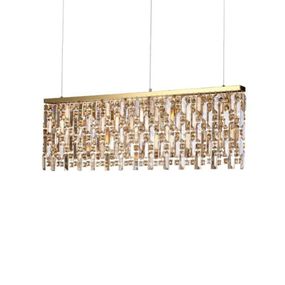 Závěsné svítidlo Ideal Lux Elisir SP8 ottone 200071 G9 8x40W 100cm mosazné