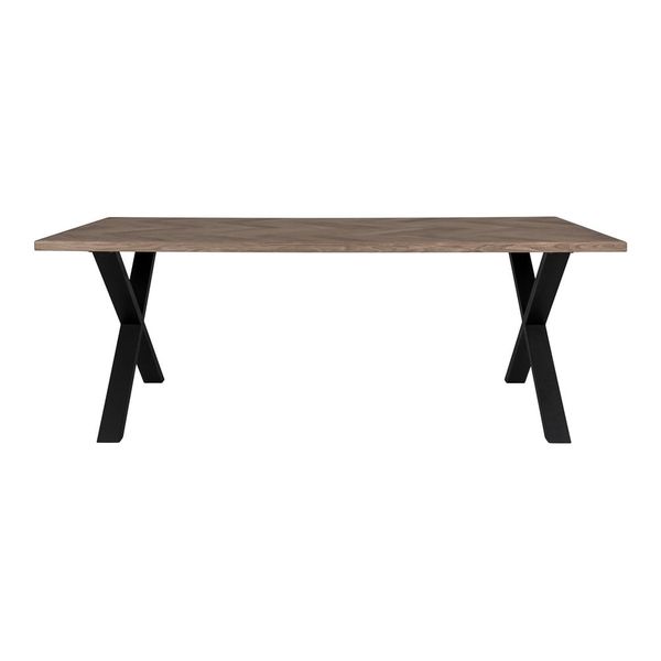 Jedálenský stôl v dekore duba 95x200 cm Bordeaux – House Nordic
