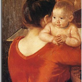Mother and Child - Mary Cassatt Obraz zs17568