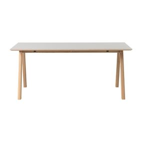 Sivý jedálenský stôl Unique Furniture Bilbao, 180 x 90 cm