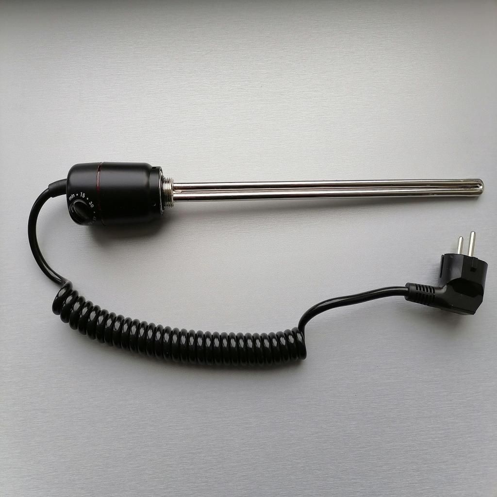 HOPA - Vykurovacia tyč s termostatom - Farba vykurovacie tyče - Čierna, Výkon vykurovacie tyče - 900 W RADPST415