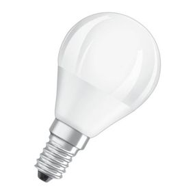 OSRAM Classic P LED žiarovka E14 3, 3W 2 700K matná, E14, 3.3W, Energialuokka: G, P: 8.5 cm