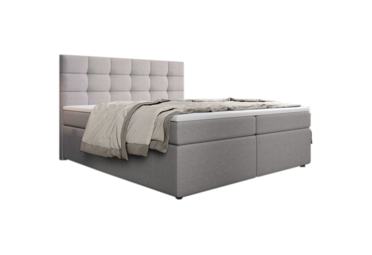 Expedo Čalúnená posteľ boxspring SALMA + topper, 180x200, inari 22