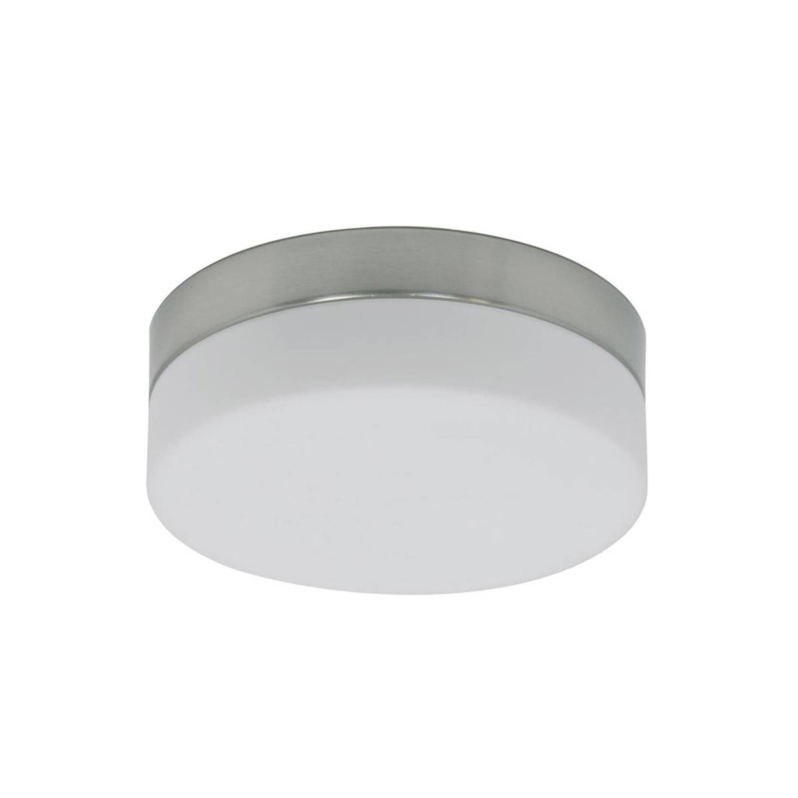 Steinhauer LED stropná lampa Babylon funkcia vypínač-stmievač, Kúpeľňa, oceľ, sklo, 12W, K: 7cm
