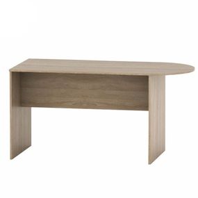 Kondela Kancelársky stôl TEMPO ASISTENT NEW 022, s oblúkom, dub sonoma