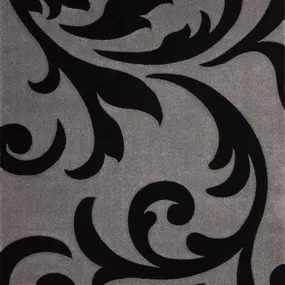 Kusový koberec Lambada Handcarving 451 Silver-Black (140 x 200 cm)