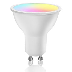 LED RGBW Stmievateľná žiarovka GU10/4,9W/230V 2700-6500K Wi-Fi - Aigostar