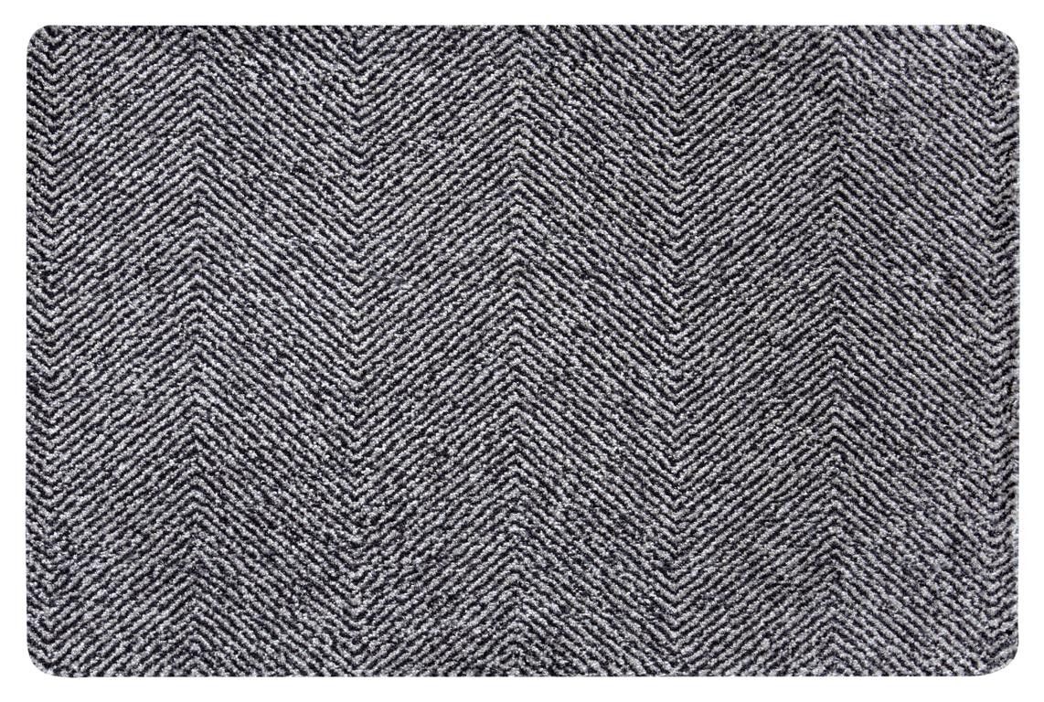 Hanse Home Collection koberce Rohožka Clean & Go 105349 Silver gray Beige Black – na von aj na doma - 50x150 cm