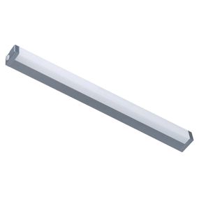 G & L Handels GmbH Zrkadlové LED svietidlo 512 4 000 K 88 cm striebro, Kúpeľňa, hliník, plast, 13W, Energialuokka: E, L: 88 cm, K: 5.8cm