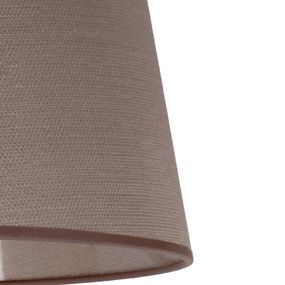 Euluna Tienidlo na lampu Classic L závesné veroni béžová, textil, E27, K: 30cm