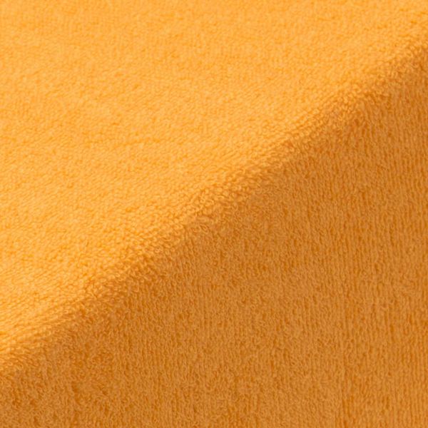 Napínacia plachta na posteľ froté EXCLUSIVE oranžová 2x jednolôžko