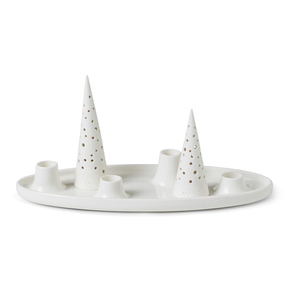 Porcelánový svietnik s vianočným motívom Nobili – Kähler Design