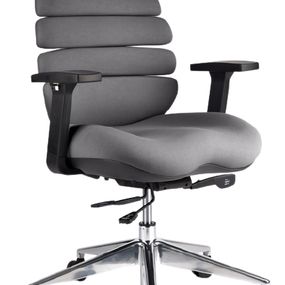 MERCURY kancelárska stolička SPINE sivá, č. AOJ655S