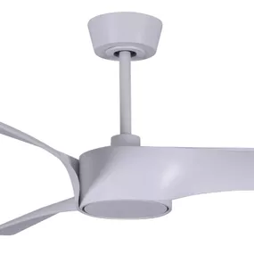 Beacon Lighting Stropný LED ventilátor Line, biela, Obývacia izba / jedáleň, plast ABS, GX53, 12W, K: 36.5cm