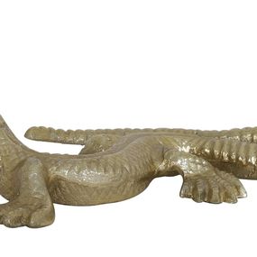 Mini soška REPTILE antique bronze, 14 cm