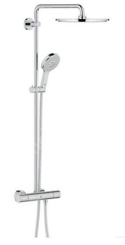 Grohe Rainshower - Sprchový systém s termostatom, chróm 27968000