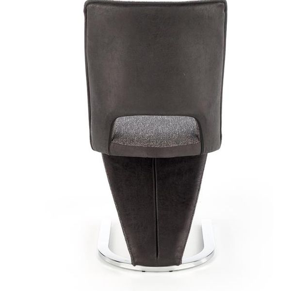 Halmar K441 stolička šedá/čierna