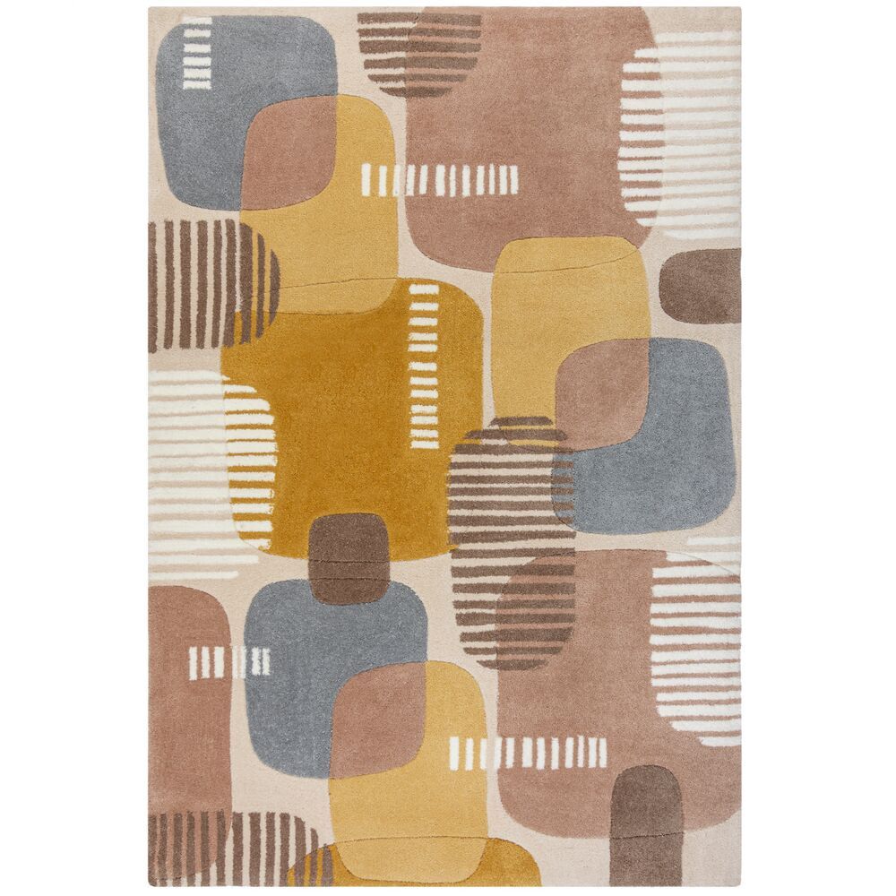 Flair Rugs koberce AKCIA: 120x170 cm Kusový koberec Zest Pop Ochre - 120x170 cm