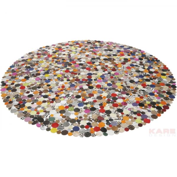 KARE Design Kusový koberec Circle - vícebarevný, Ø250cm