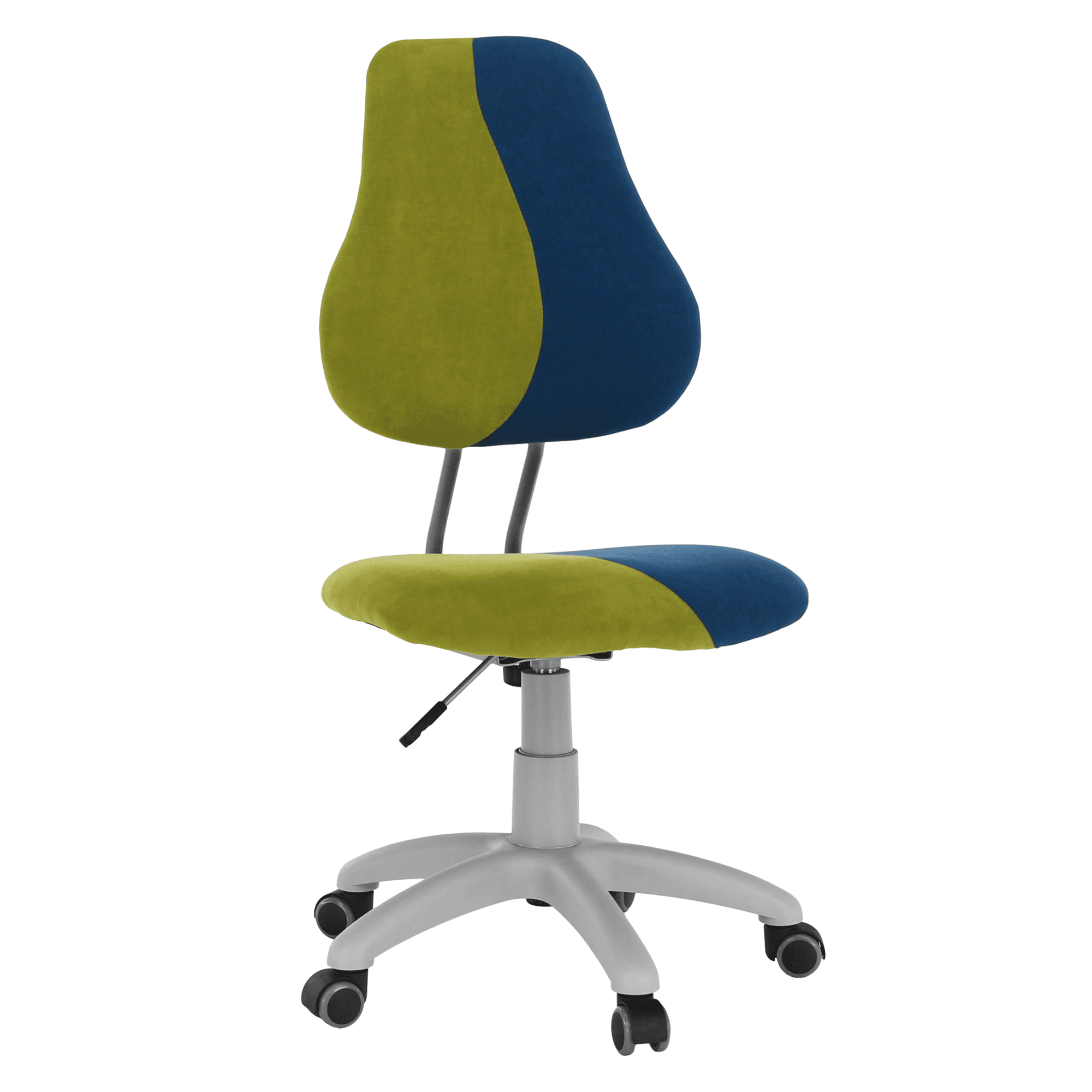 Kondela Rastúca otočná stolička, zelená/modrá/sivá, RAIDON 70390