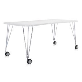 Kartell - Stôl Max na kolieskach - 160x80 cm