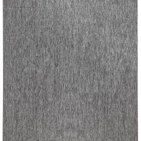 NORTHRUGS - Hanse Home koberce Kusový koberec Twin-Wendeteppiche 103097 grau creme – na von aj na doma - 80x350 cm