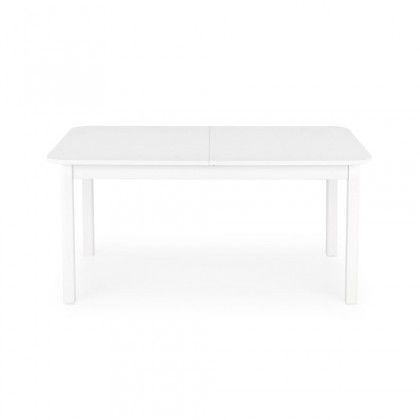 Jedálenský stôl Flamio rozkladací 160-228x78x90 cm (biela)