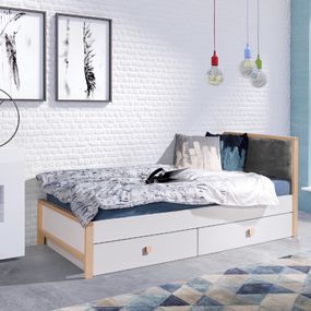 ArtBed Zara Sivé čelo Quartz 806