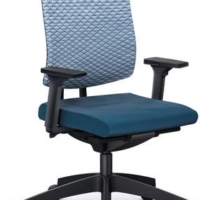 SEDUS - Otočná stolička BLACK DOT AIR