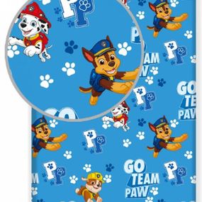 Jerry Fabrics, Detská plachta 90x200 PAW PATROL team