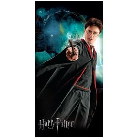 BrandMac · Plážová osuška Harry Potter - motív mladý čarodejník - 100% bavlna - 70 x 140 cm