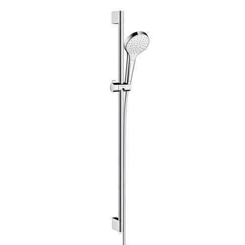 HansGrohe Croma Select S - Sprchová súprava 1jet EcoSmart 9 l/min 0,90 m, biela/chróm 26575400