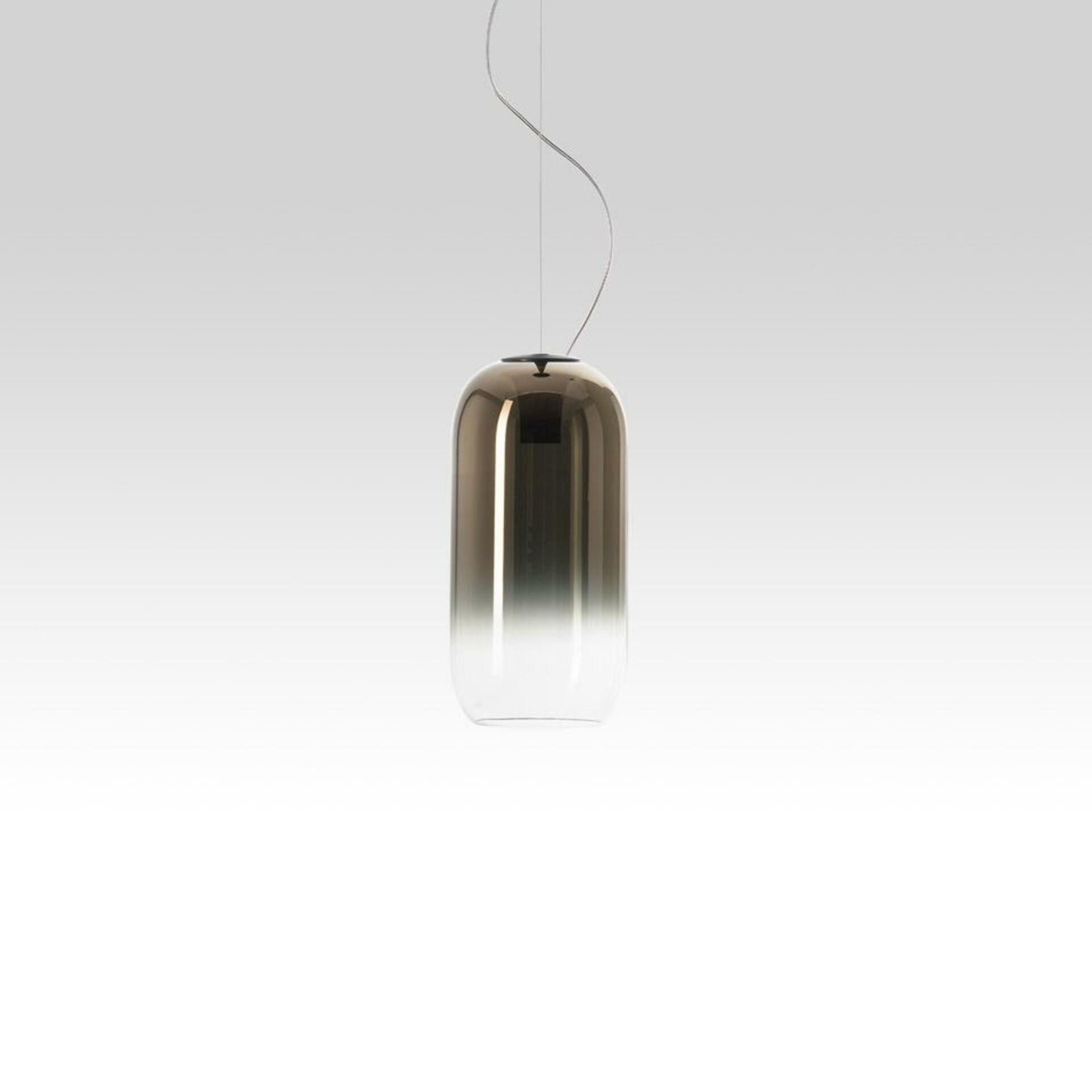 Artemide Gople Mini závěsné - černá / bronz 1406360A