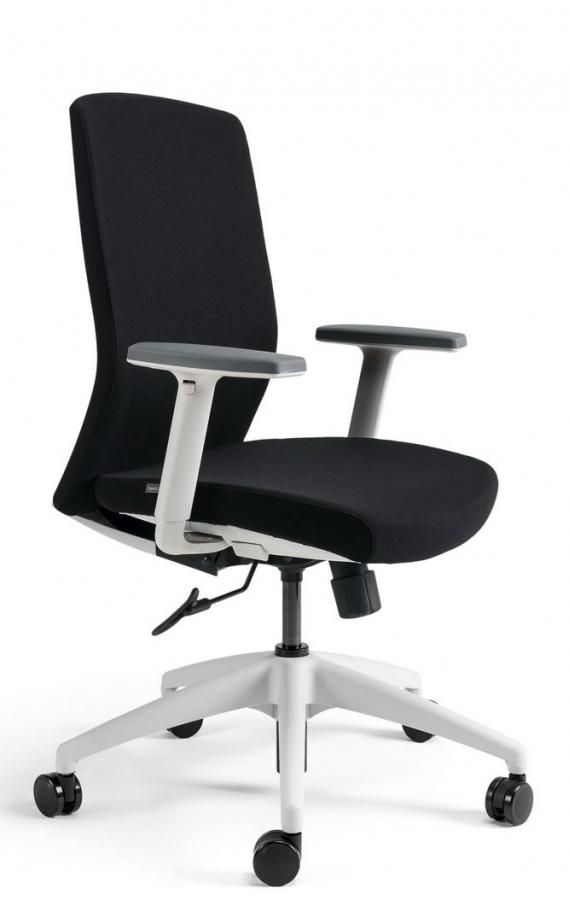 OFFICE PRO bestuhl -  OFFICE PRO bestuhl Kancelárska stolička J2 ECO WHITE BP čierna