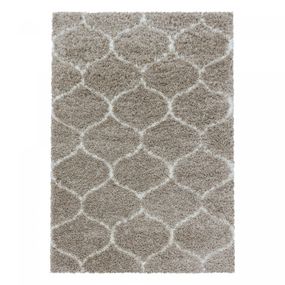 Ayyildiz koberce Kusový koberec Salsa Shaggy 3201 beige - 60x110 cm