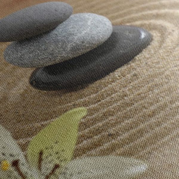 Obraz Zen kamene v piesku - 120x60